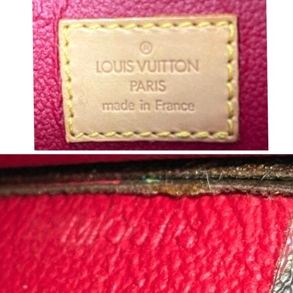 LOUIS VUITTON Vintage 2005 M95010 Monogram Cherry Bag Sac Plat Brown [106493] - Picture 15 of 15